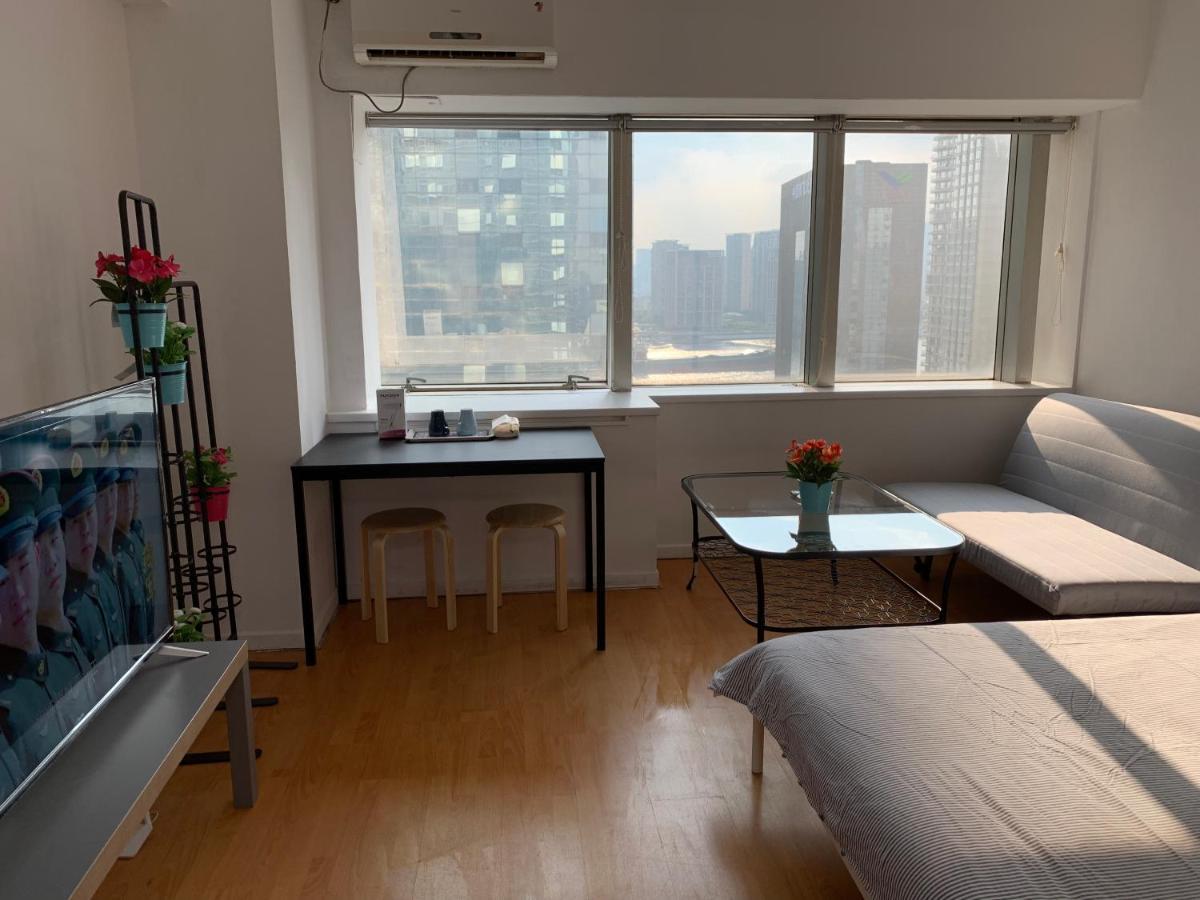 Inestin Shanghai Apt Lujiazui Esterno foto